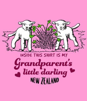 INFANT TEE -GRANDPARENTS DARLING