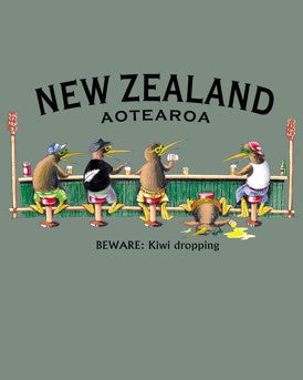 UNISEX TEE - KIWI DROPPING