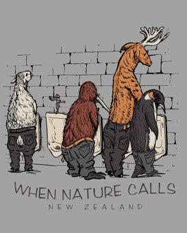 UNISEX TEE - NATURE CALLS