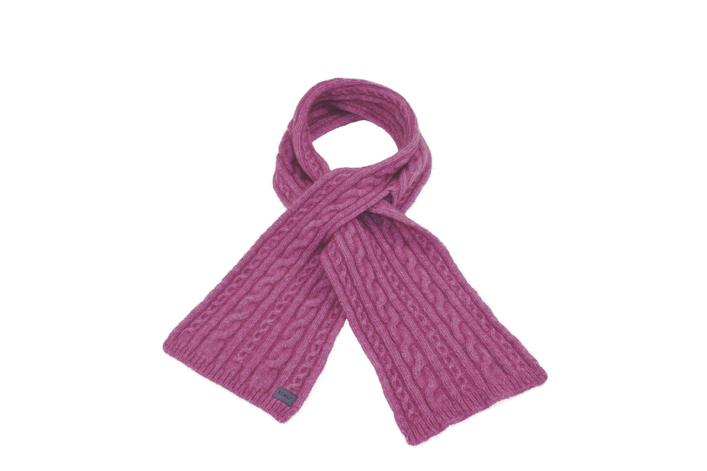 CABLE SCARF - Woolshed Gallery