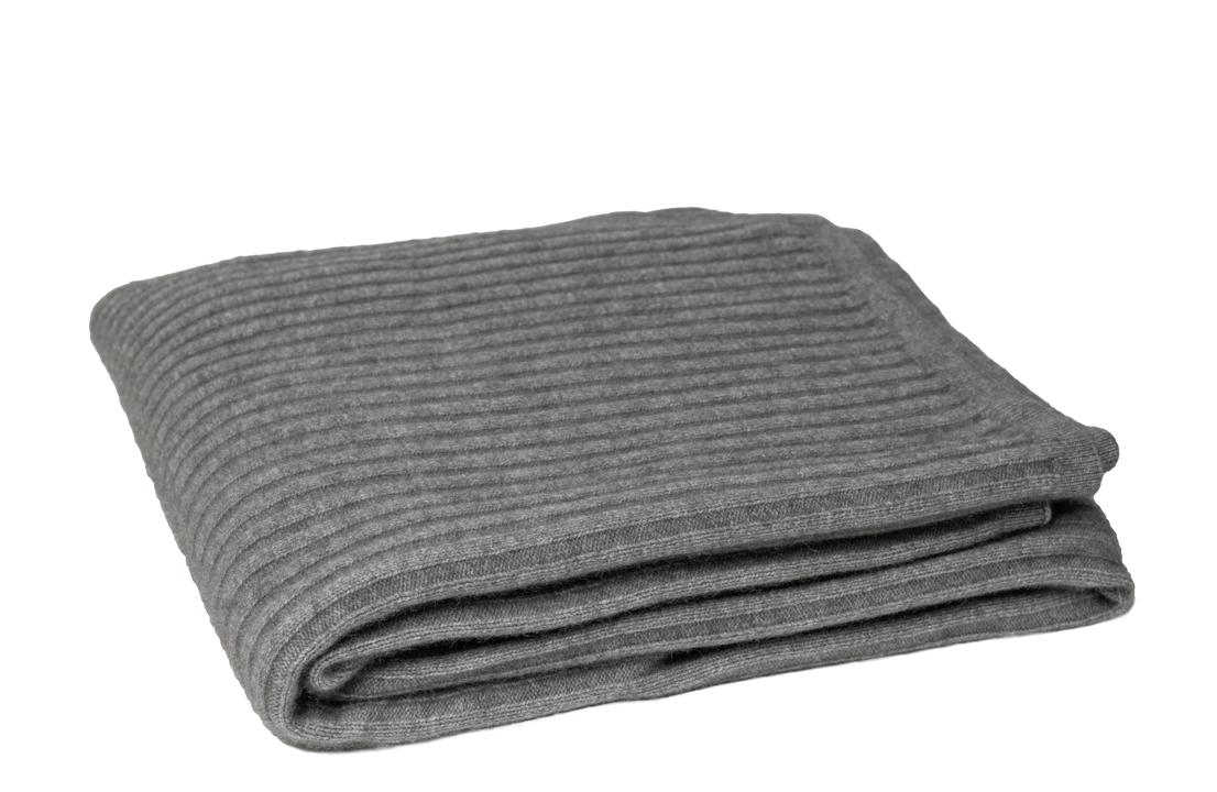 RIBBED THROW