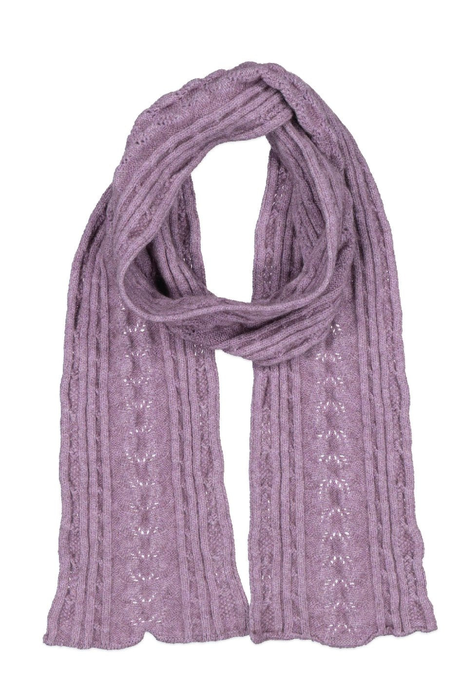 CABLE SCARF - Woolshed Gallery