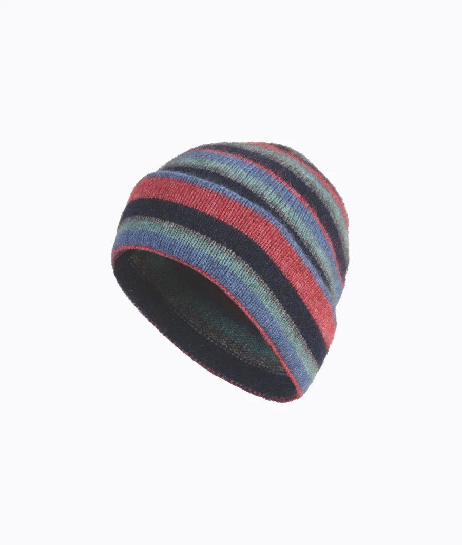 STRIPED BEANIE