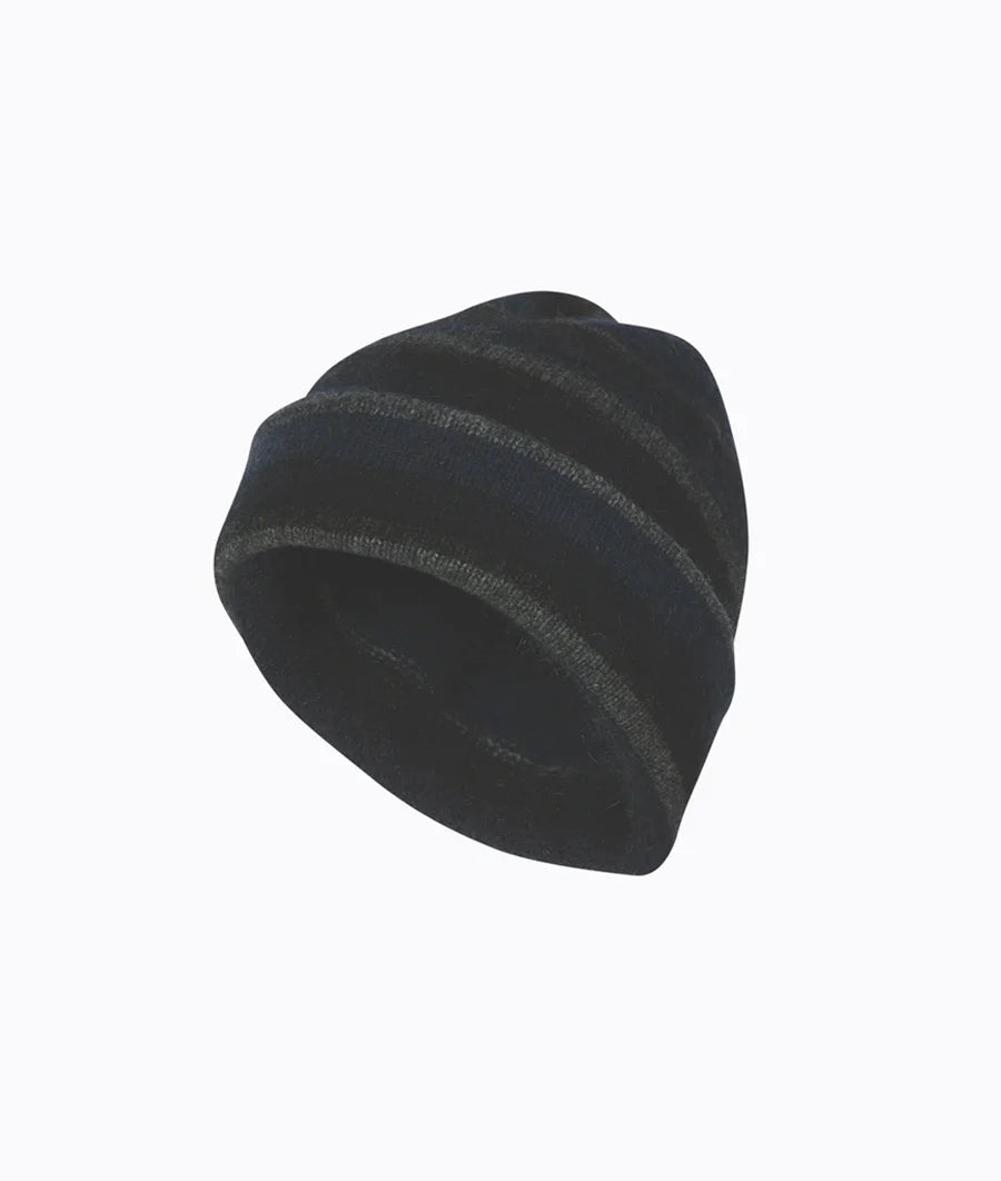 STRIPED BEANIE