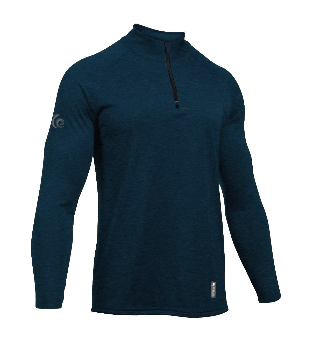 MENS MIDWEIGHT HALF ZIP MERINO