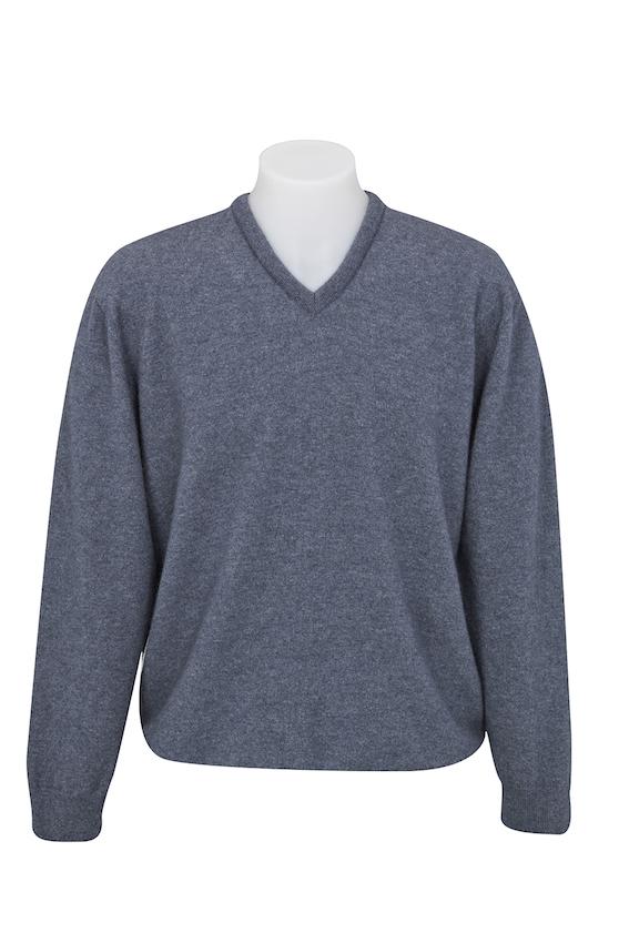 VEE NECK SWEATER - Woolshed Gallery
