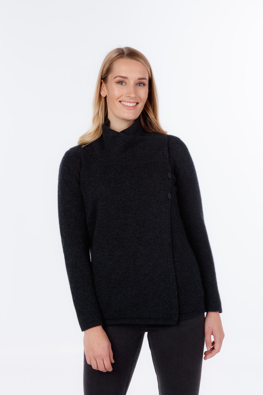 ASYMMETRIC JACKET - Woolshed Gallery
