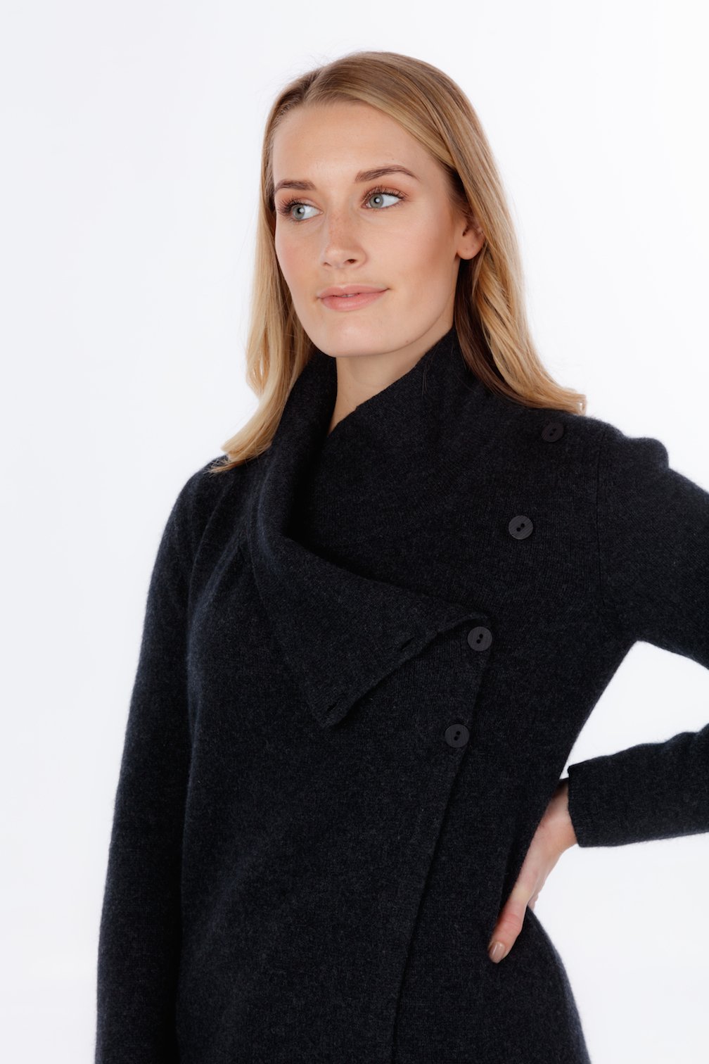 ASYMMETRIC JACKET - Woolshed Gallery