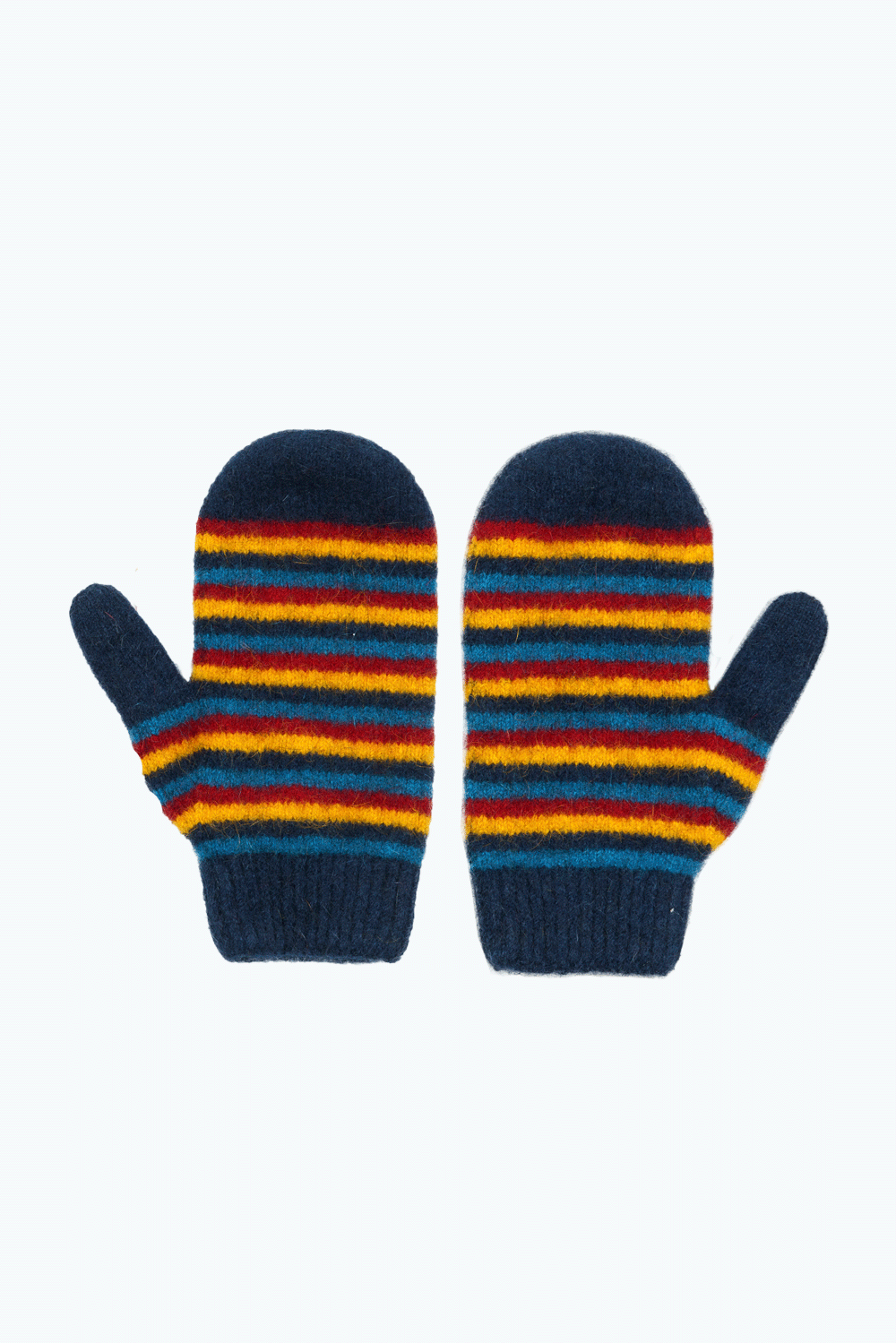 STRIPED MITTENS