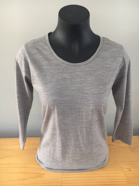 WOMENS MERINO 3/4 SLEEVE