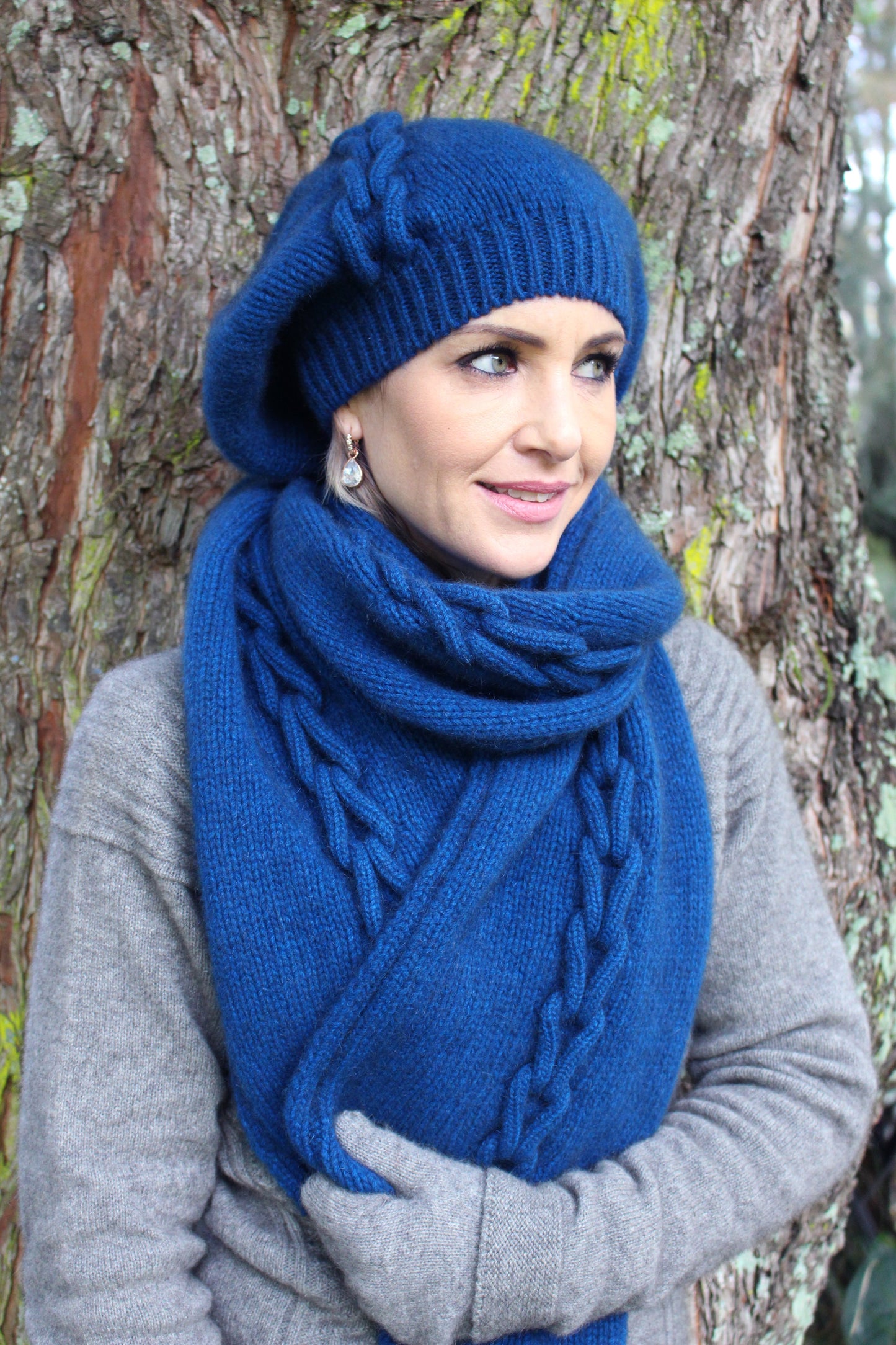 CHAIN BEANIE - Woolshed Gallery