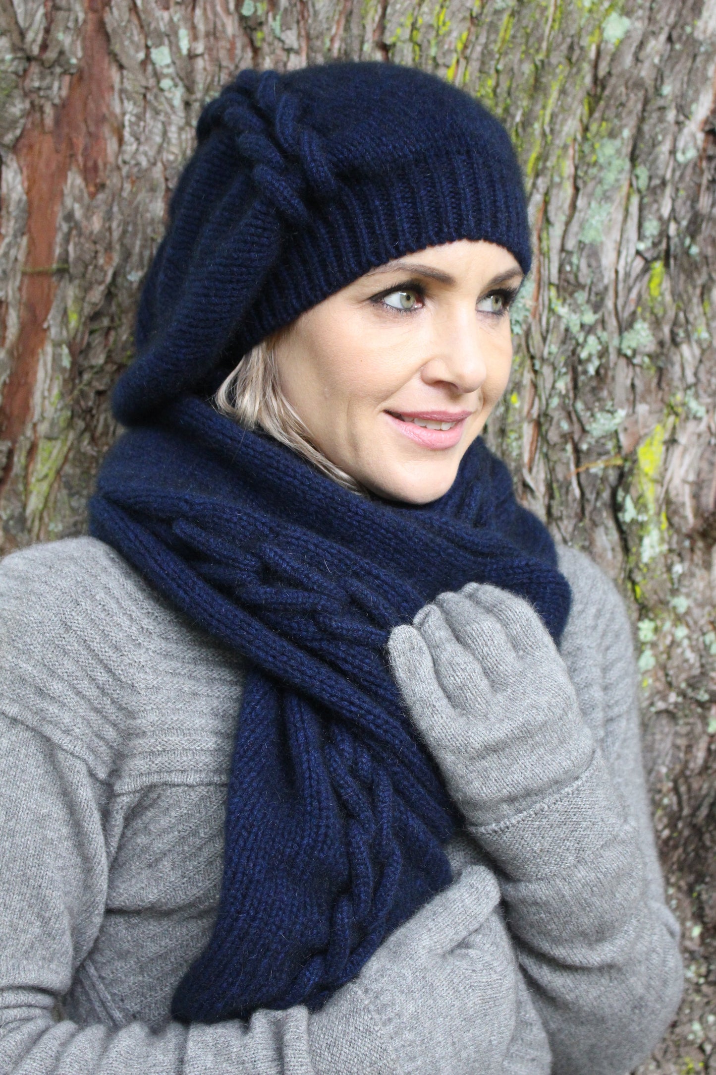CHAIN BEANIE - Woolshed Gallery