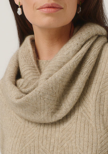 TEXTURE LOOP SCARF