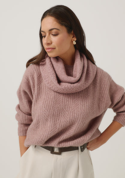 TEXTURE LOOP SCARF