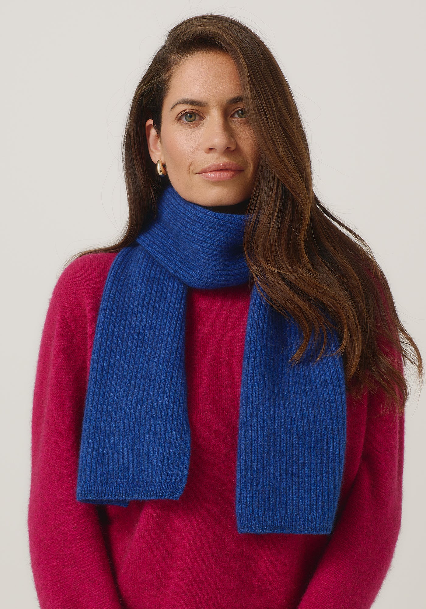 RIBBED SCARF