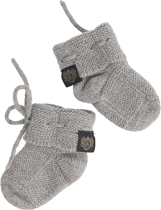 MERINO NEWBORN BOOTIES