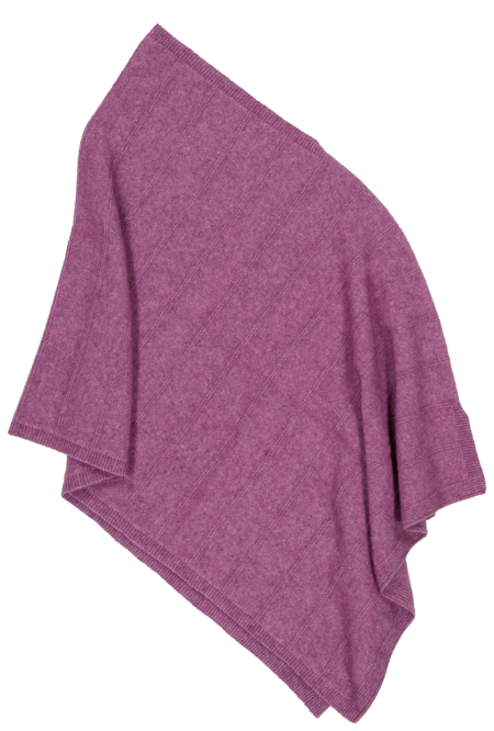 GARTER DETAIL PONCHO