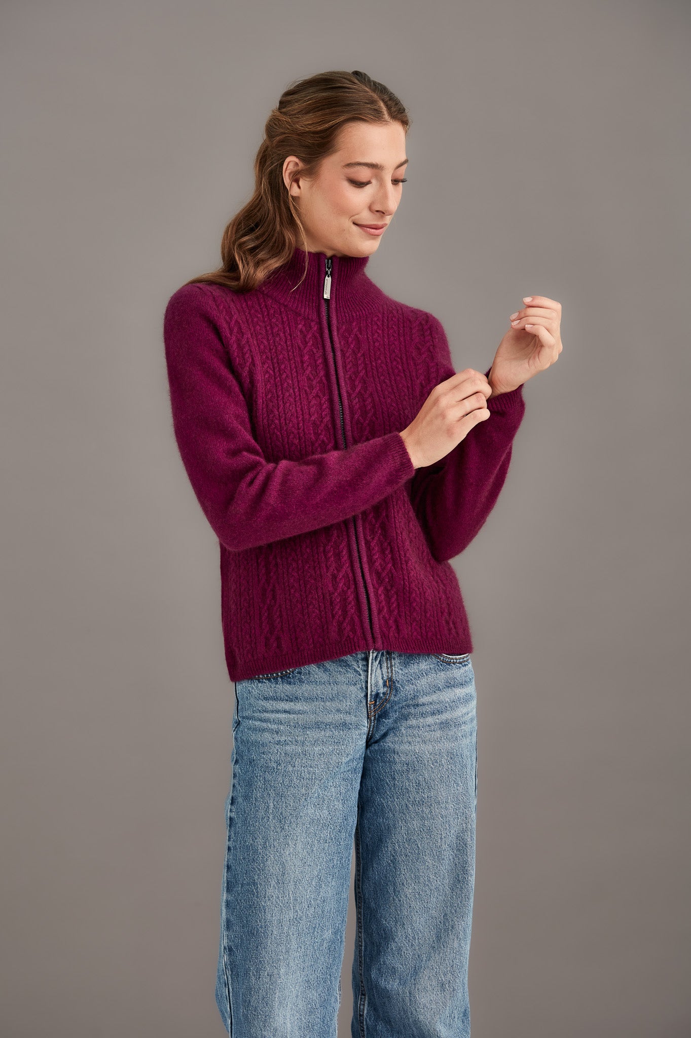 CABLE JACKET – Woolshed Gallery
