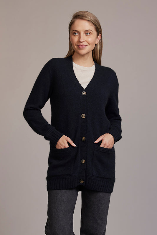 RIDGE PATCH CARDIGAN