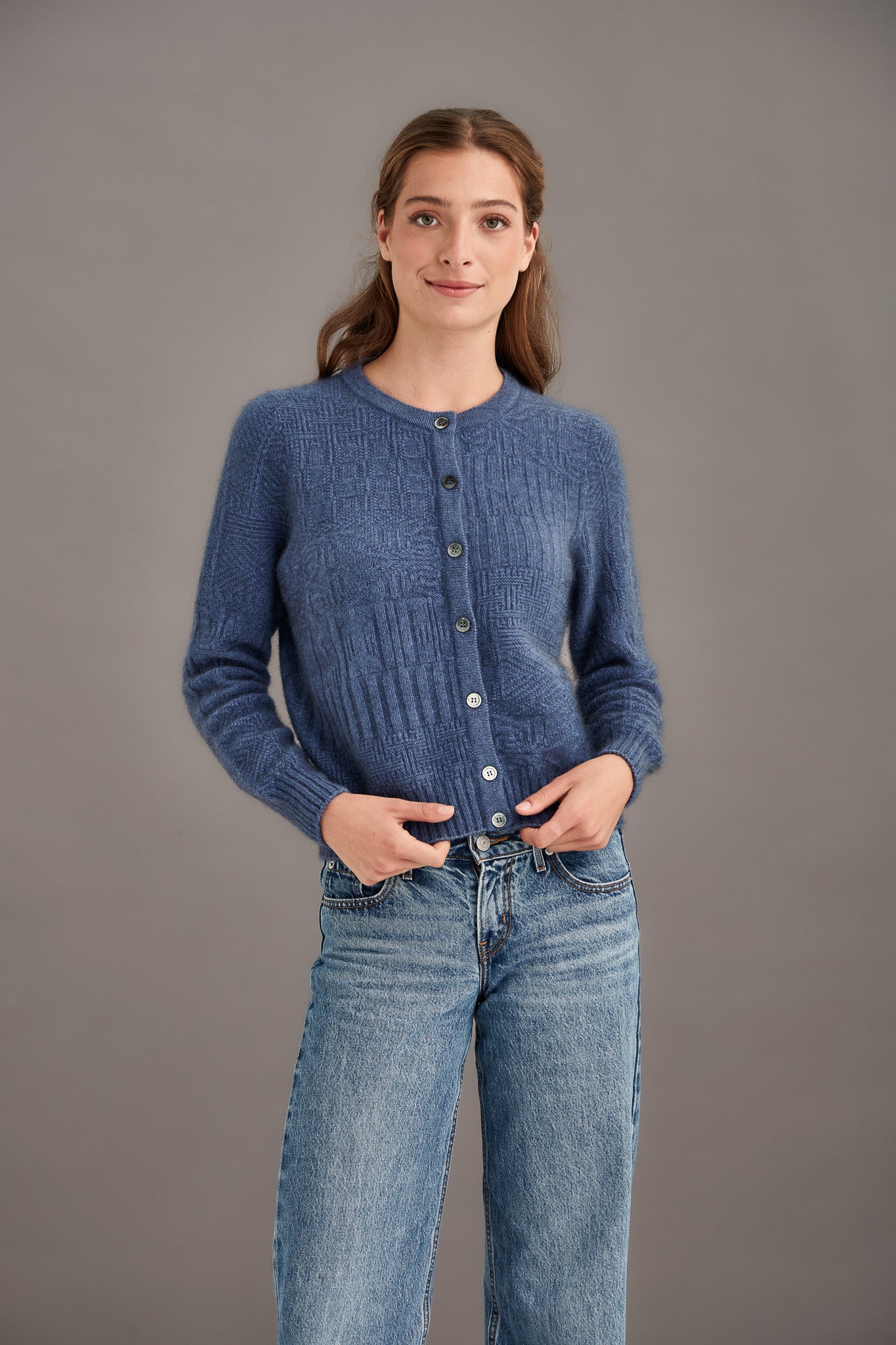 PATCHWORK CARDIGAN