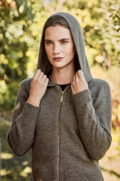 STEPPED STITCH HOODIE