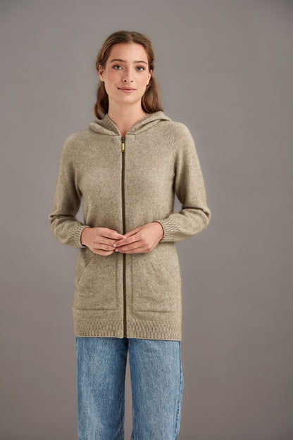 STEPPED STITCH HOODIE