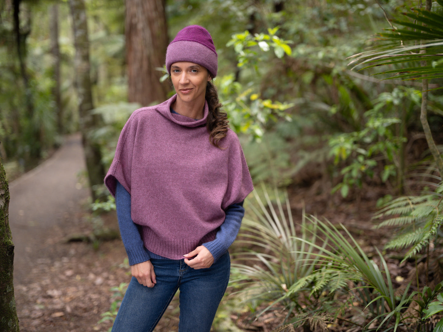 TWO TONE REVERSIBLE BEANIE