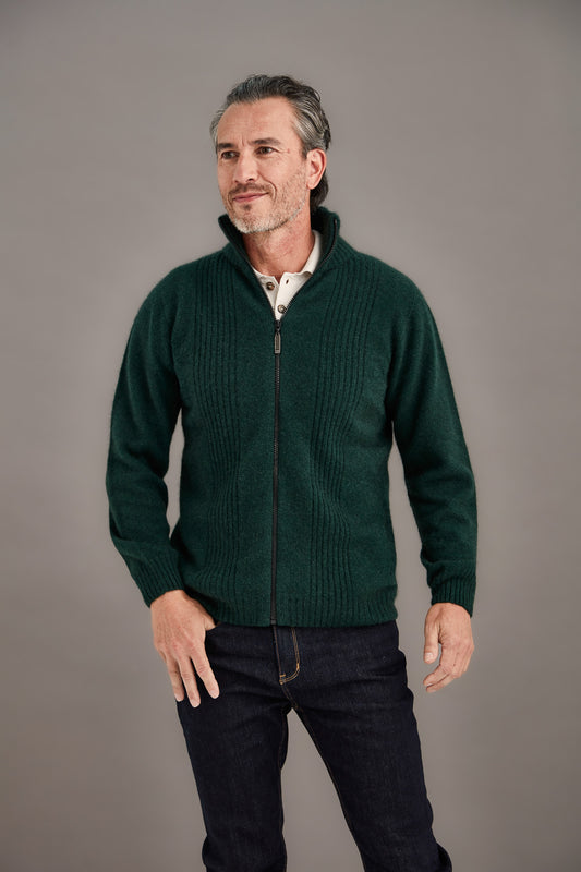 RIB FRONT JACKET