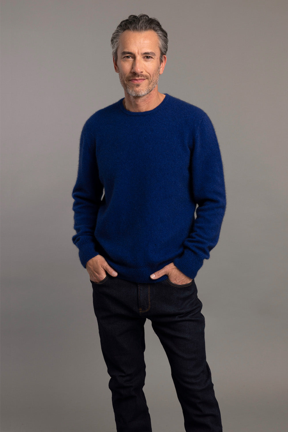 RACK STITCH CREW NECK JUMPER