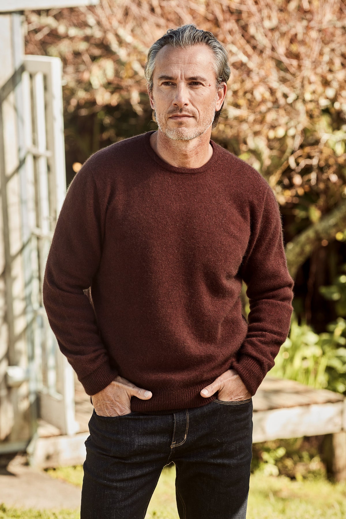 RACK STITCH CREW NECK JUMPER