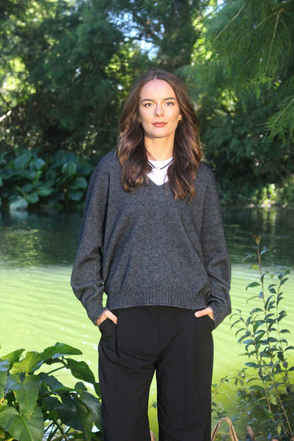 CAVERN V NECK JUMPER