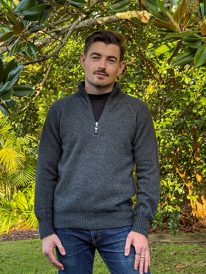 MEN'S PATCH JUMPER