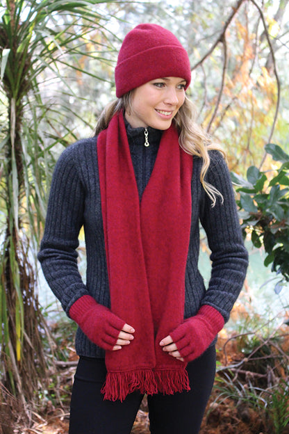 PLAIN FINGERLESS MITTEN