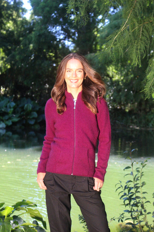 RIB DETAIL JACKET WITH POCKETS