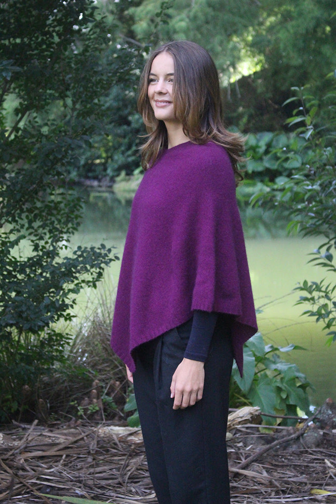 PLAIN PONCHO