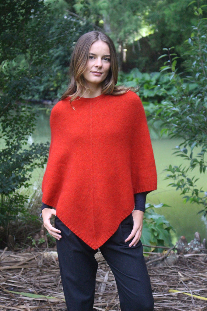 PLAIN PONCHO