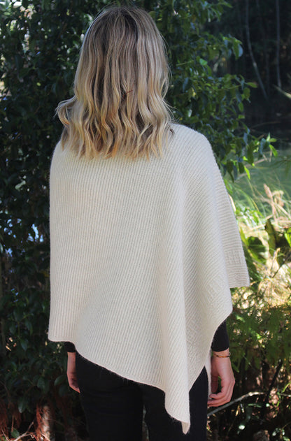 ALPACA RIB PONCHO