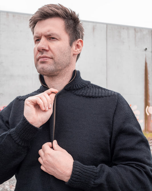 400 WOOL QUARTER ZIP
