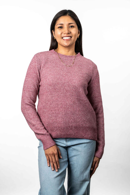 MOSS STITCH PLATED JUMPER