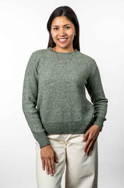 MOSS STITCH PLATED JUMPER