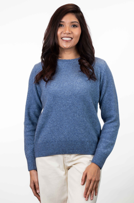 MOSS STITCH PLATED JUMPER