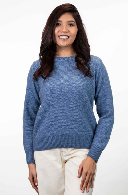 MOSS STITCH PLATED JUMPER