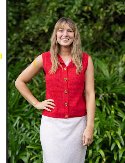 HEPBURN BUTTON VEST