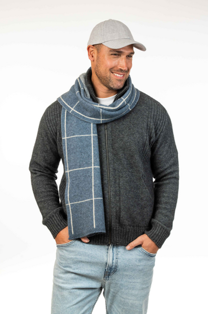 CHECK SCARF