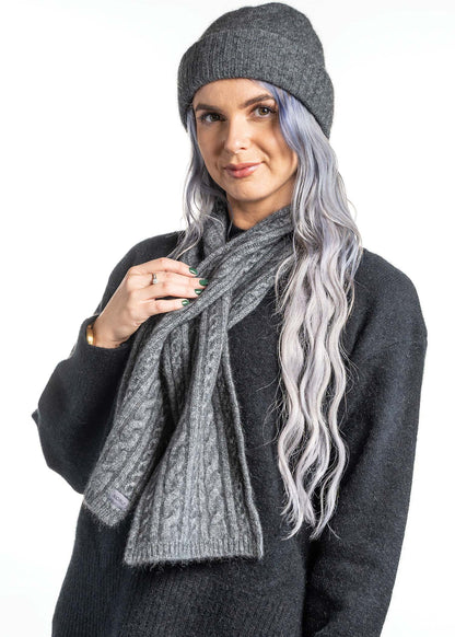 CABLE SCARF