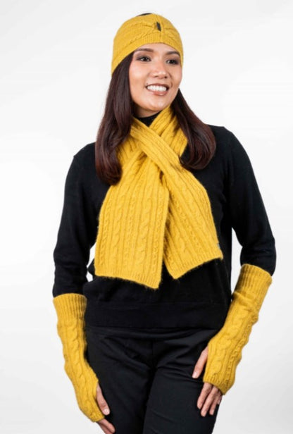 CABLE SCARF
