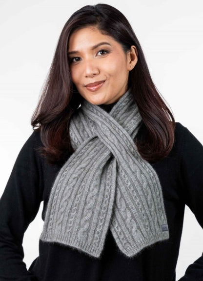 CABLE SCARF