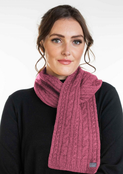 CABLE SCARF