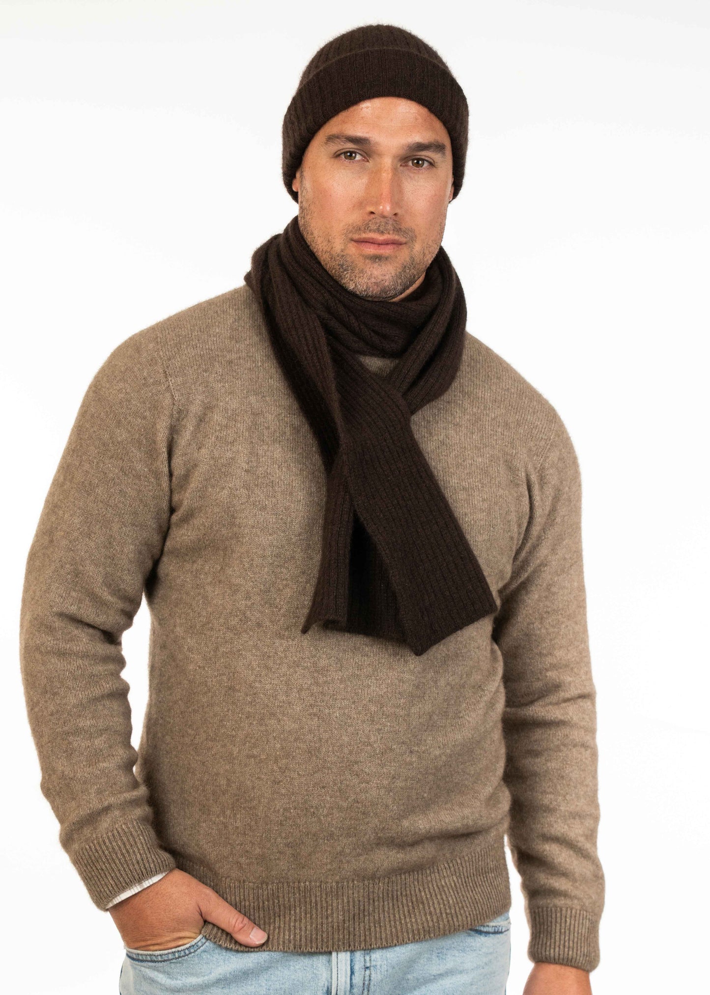 LIGHTWEIGHT RIBBED BEANIE