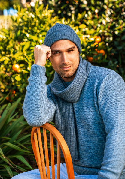 LIGHTWEIGHT RIBBED BEANIE